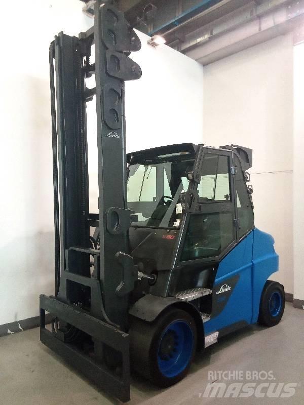 Linde E 80 Електрически вилични кари-повдигачи