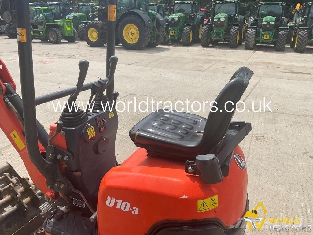 Kubota U 10-3 Мини екскаватори < 7 т