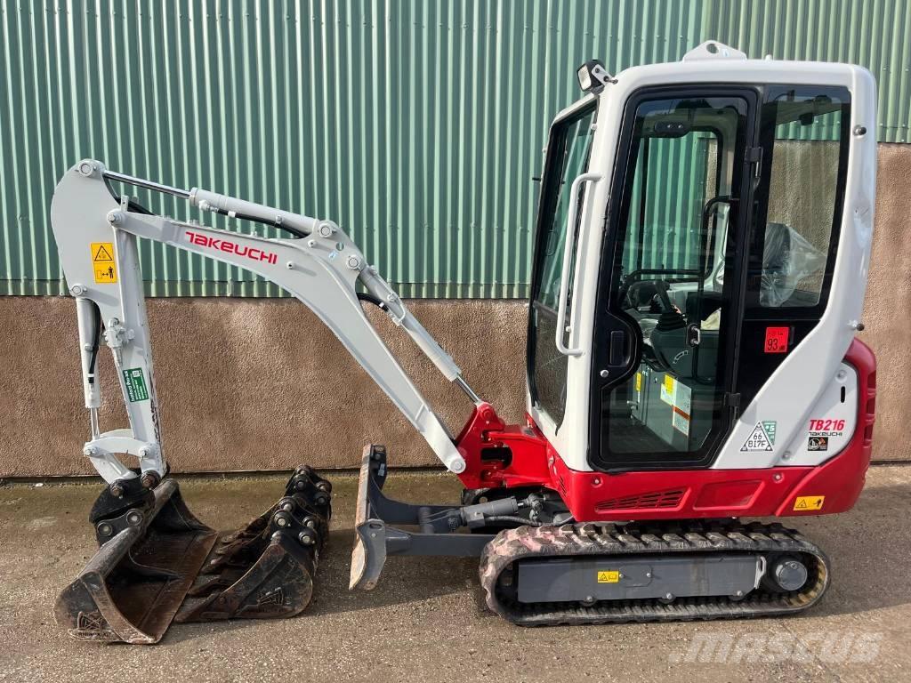 Takeuchi TB 216 A Мини екскаватори < 7 т