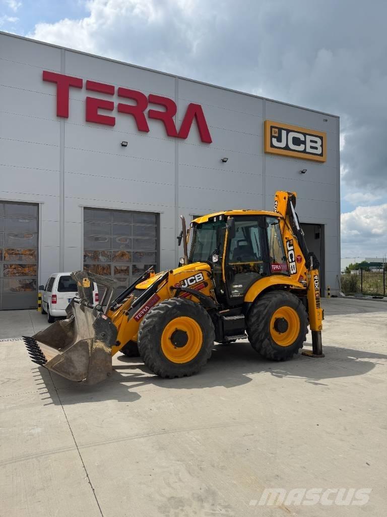 JCB 4 CX Pro Товарач със заден ексватор