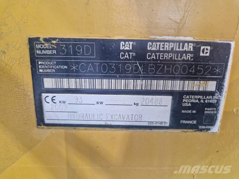CAT 319D Верижен екскаватор