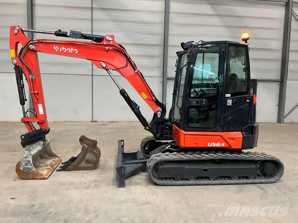 Kubota U 56-5 Мини екскаватори < 7 т