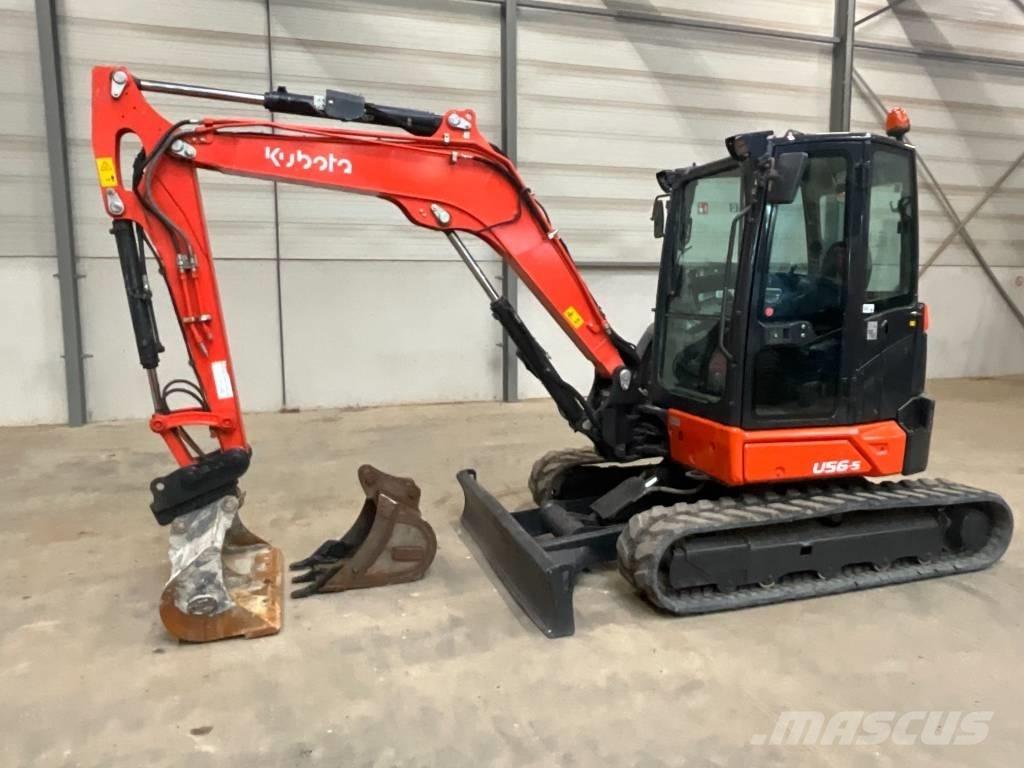 Kubota U 56-5 Мини екскаватори < 7 т