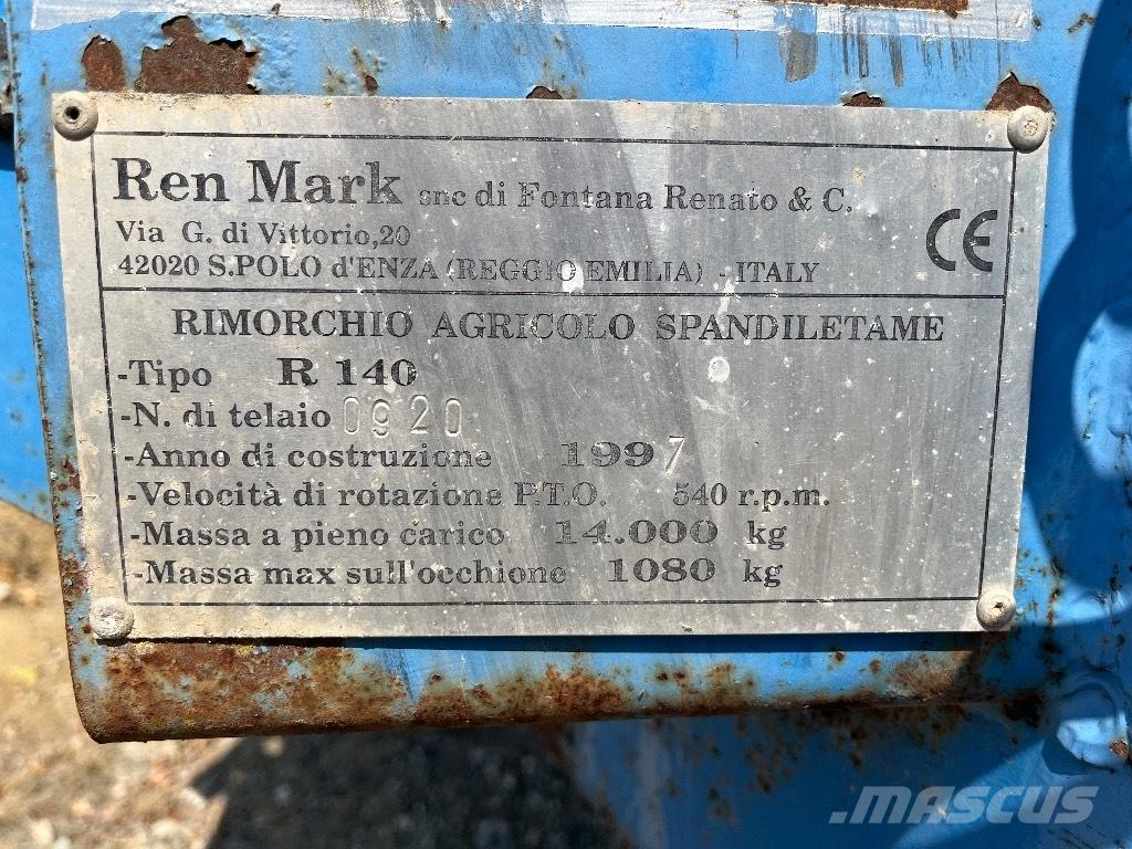  REN MARK R 140 Напоителни системи