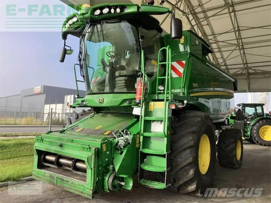 John Deere t670 Комбайни