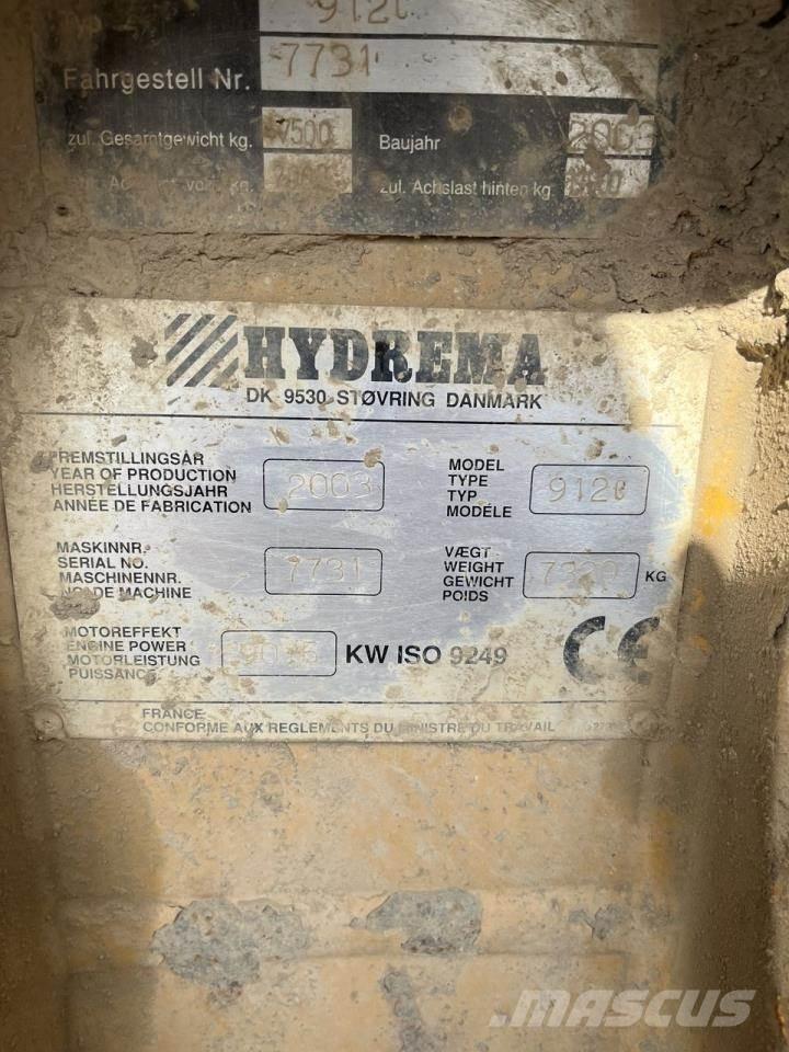 Hydrema 912C Странични самосвали