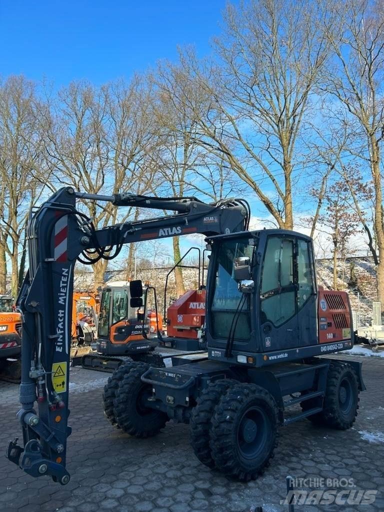 Atlas 140W-BLUE Колесни екскаватори