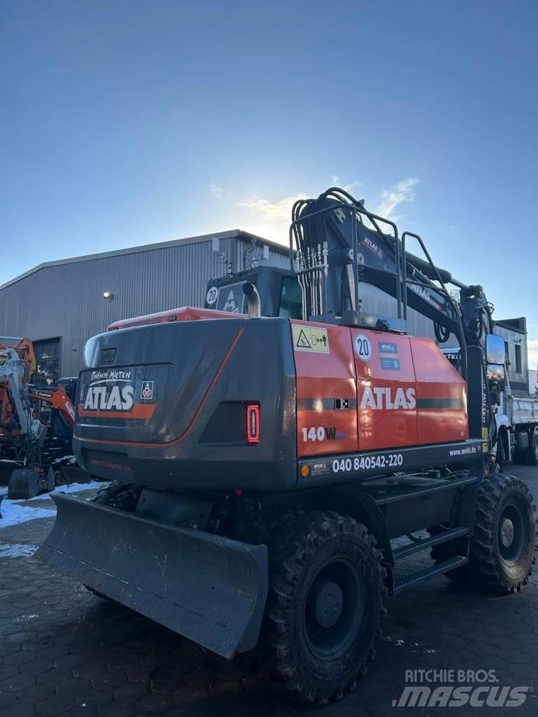 Atlas 140W-BLUE Колесни екскаватори