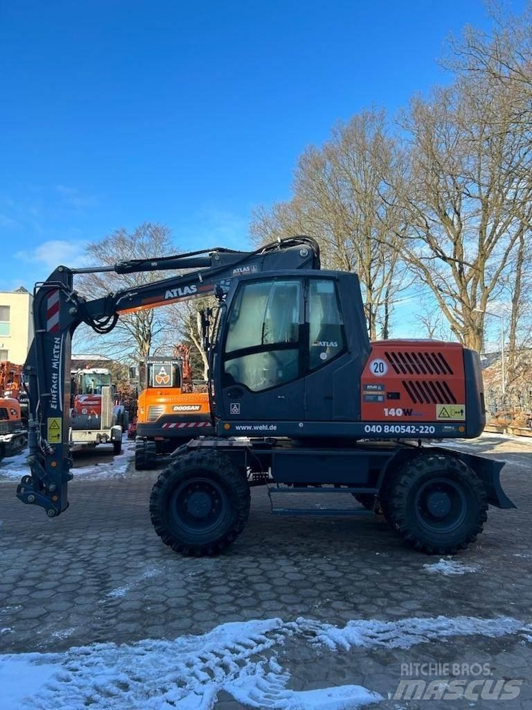 Atlas 140W-BLUE Колесни екскаватори