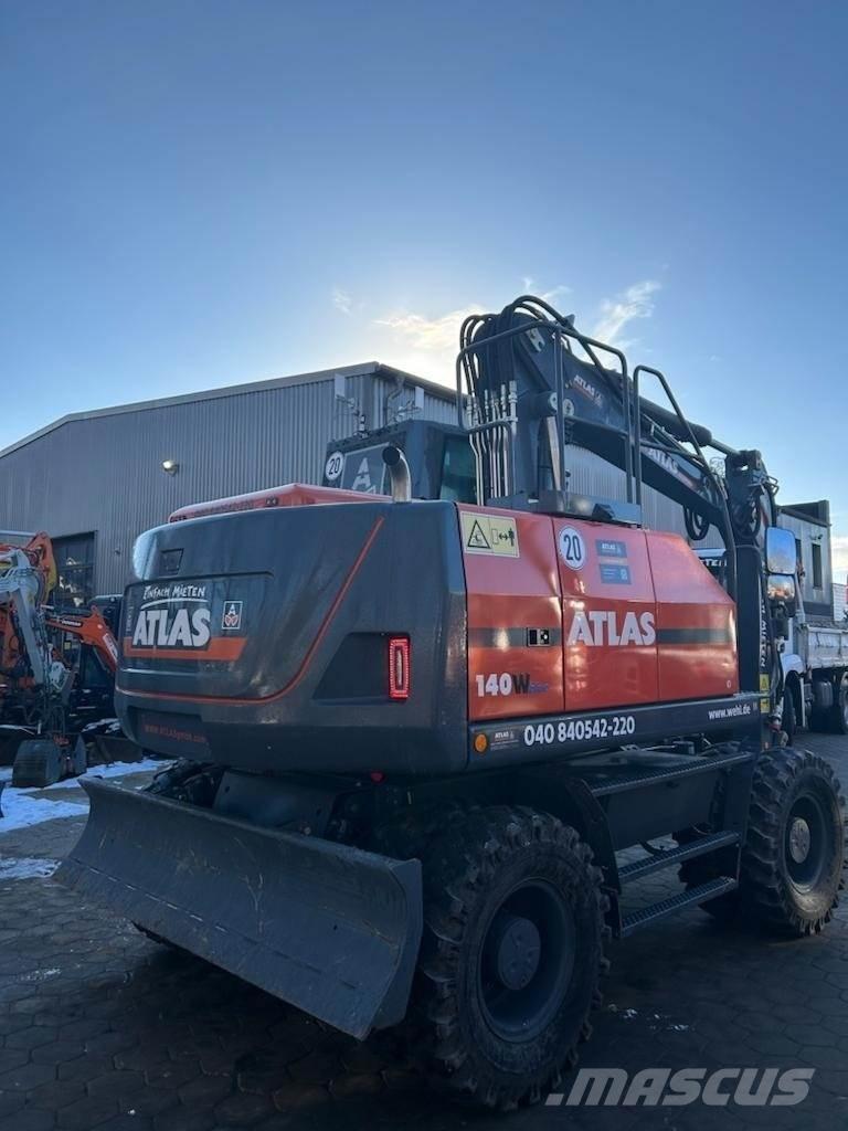 Atlas 140W-BLUE Колесни екскаватори
