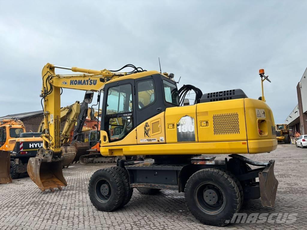 Komatsu PW 180-7 Колесни екскаватори
