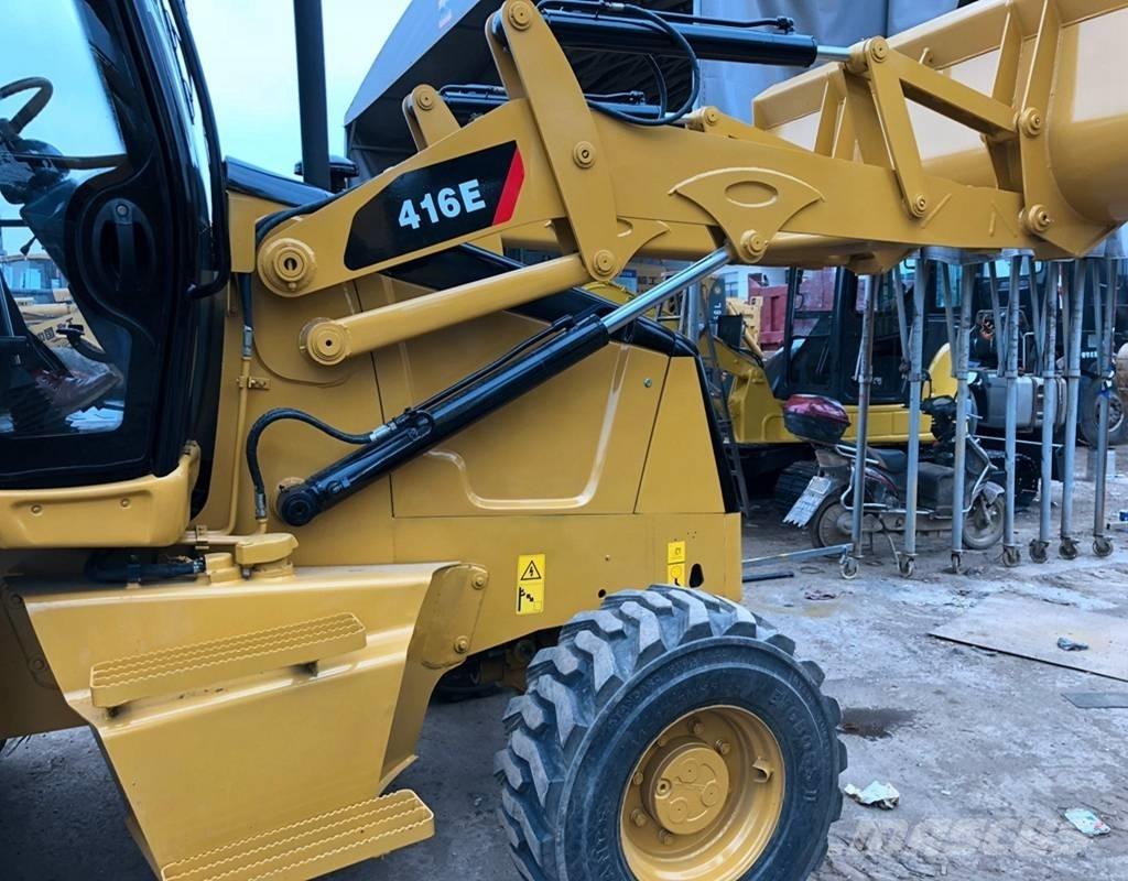 CAT 416E Товарач със заден ексватор