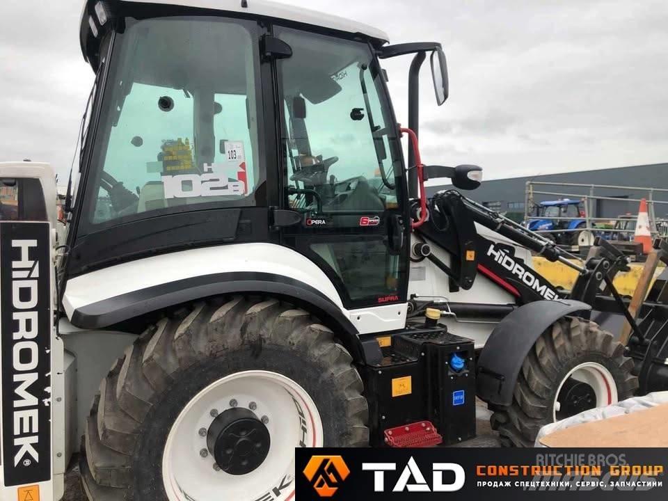 Hidromek 102B Supra Товарач със заден ексватор