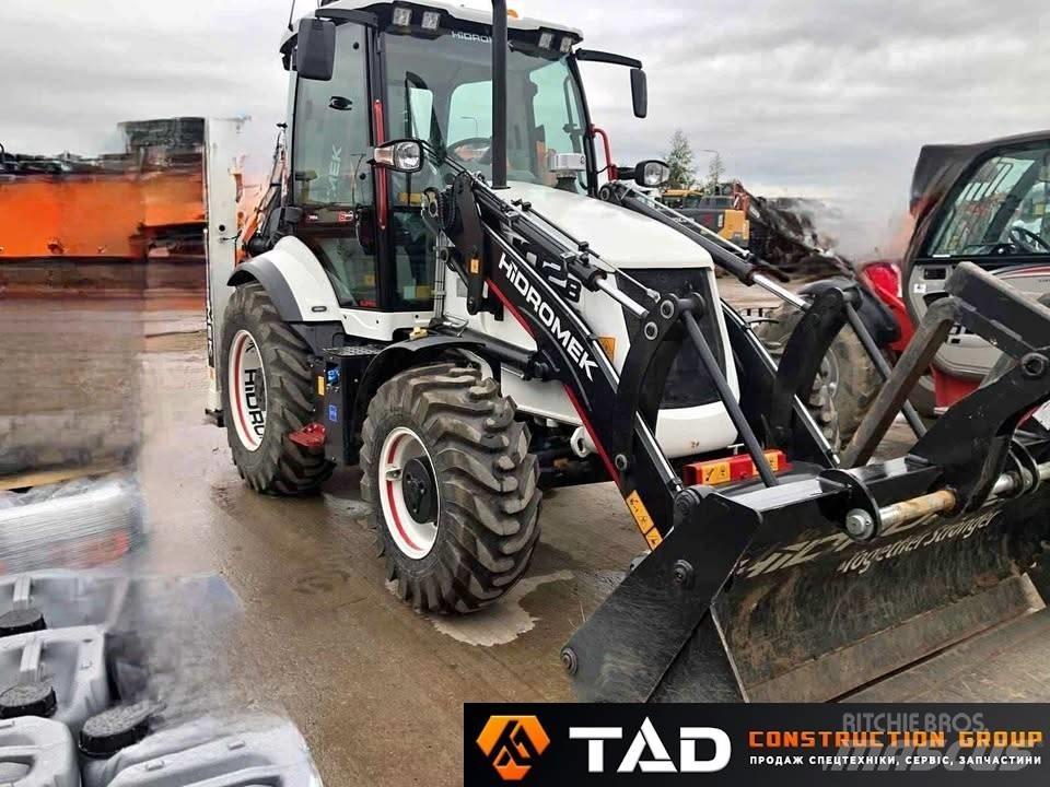 Hidromek 102B Supra Товарач със заден ексватор