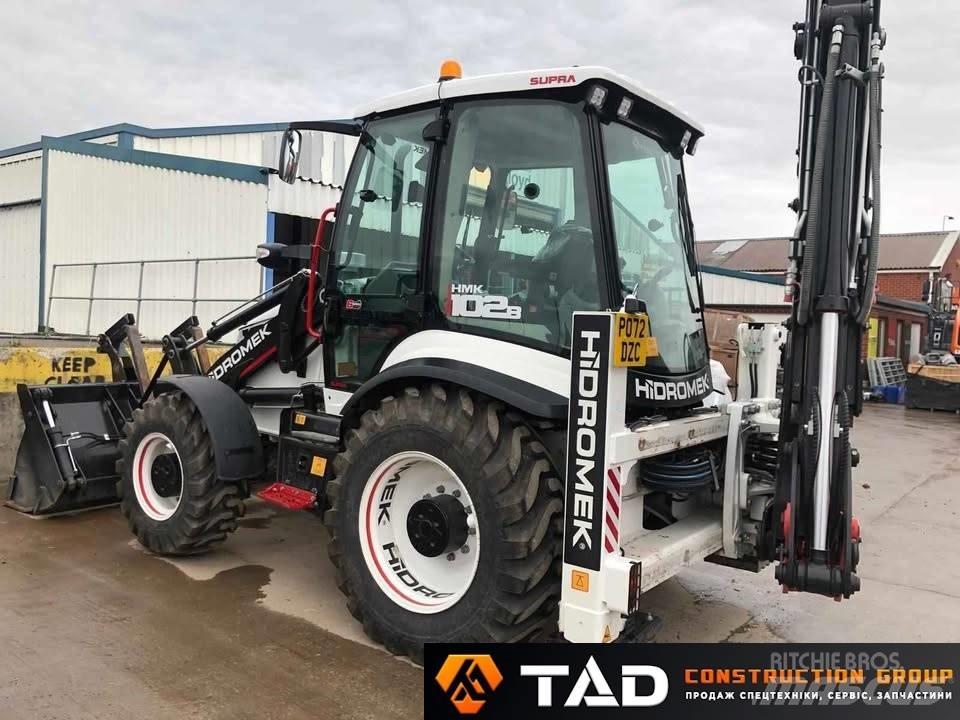 Hidromek 102B Supra Товарач със заден ексватор