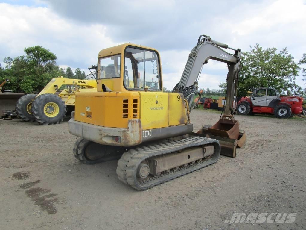 Volvo EC 70  ECR 88 Средни екскаватори 7т - 12т