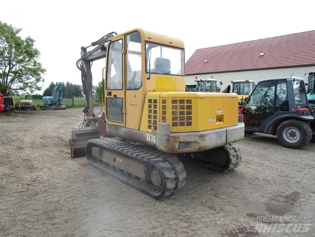 Volvo EC 70  ECR 88 Средни екскаватори 7т - 12т