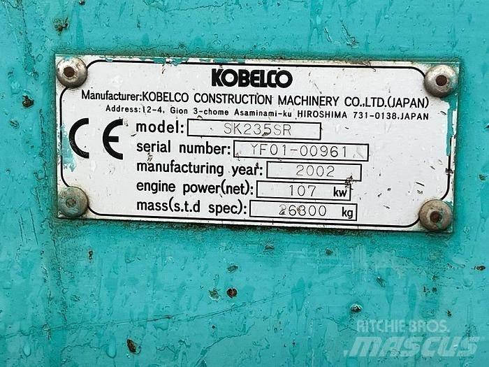 Kobelco SK235 SR Специални екскаватори