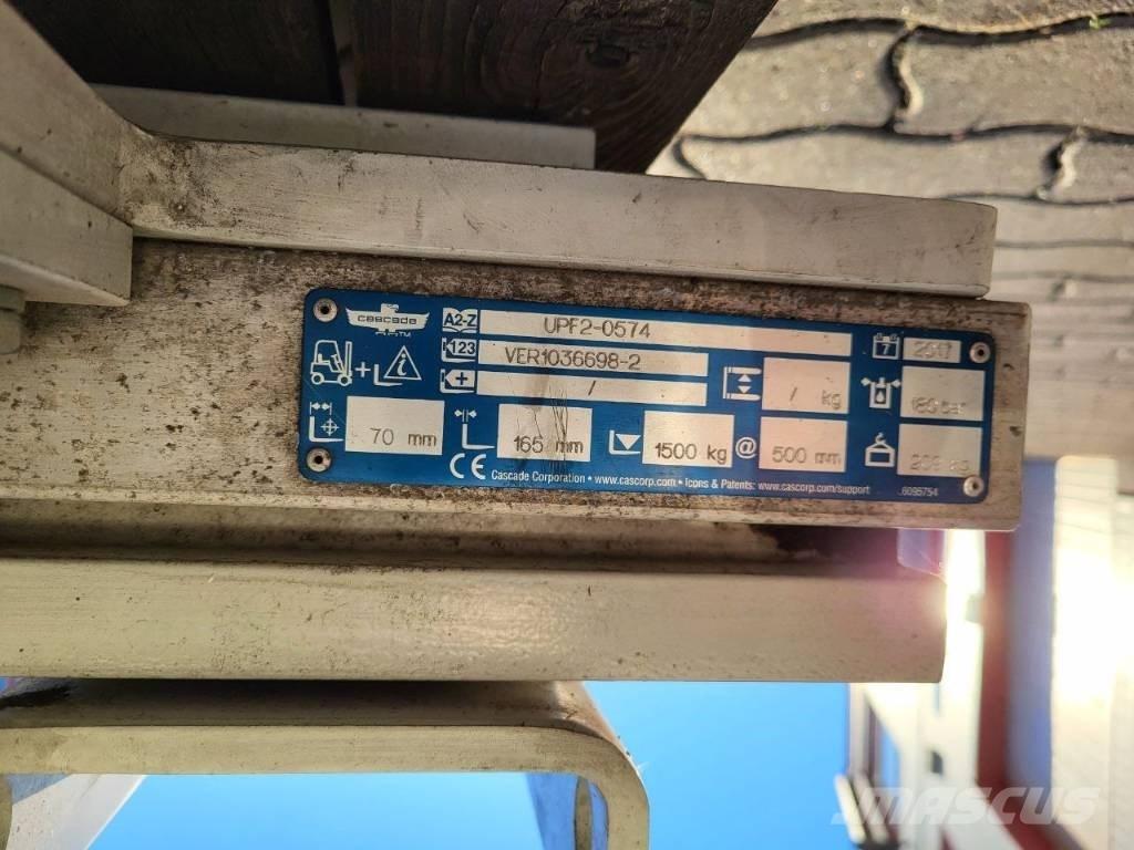 Cascade UPF2-0574 Друг прикачен инвентар и компоненти