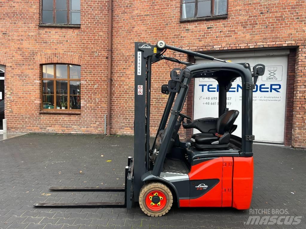 Linde E 12 Електрически вилични кари-повдигачи