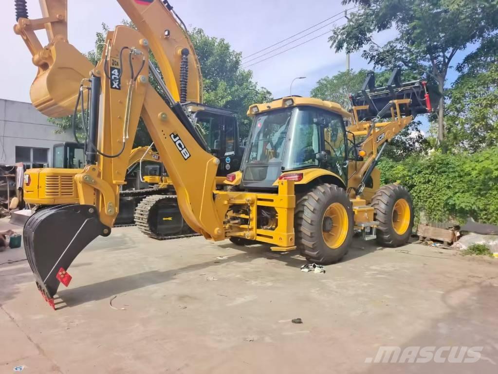 JCB 4 CX Товарач със заден ексватор