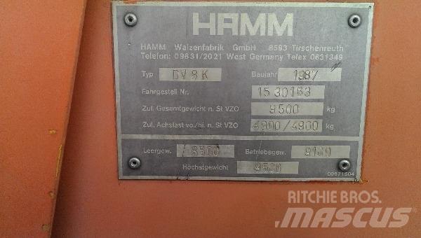Hamm DV8K Двойни барабанни ролки
