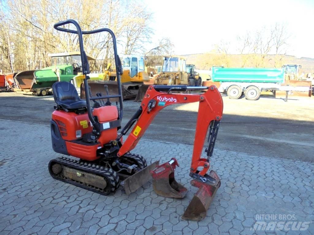 Kubota K 008-3 Мини екскаватори < 7 т
