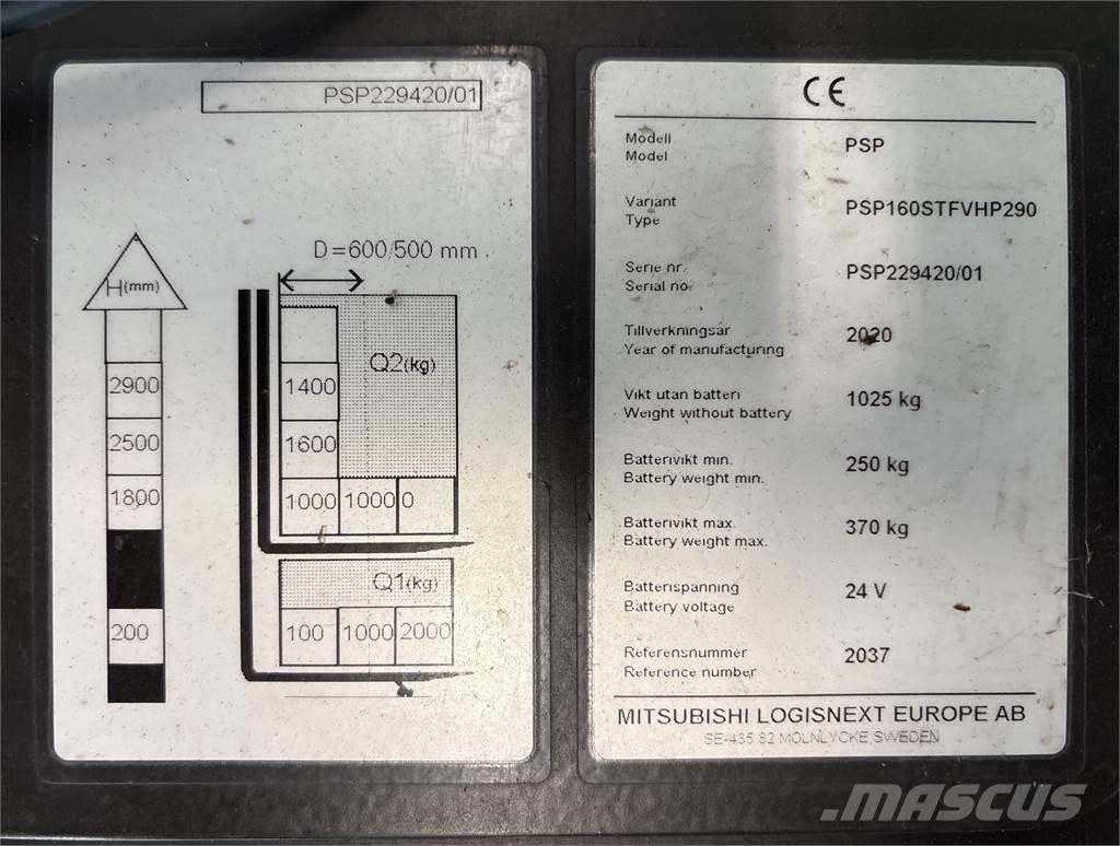 Atlet PSP160 Самоходни товарачи