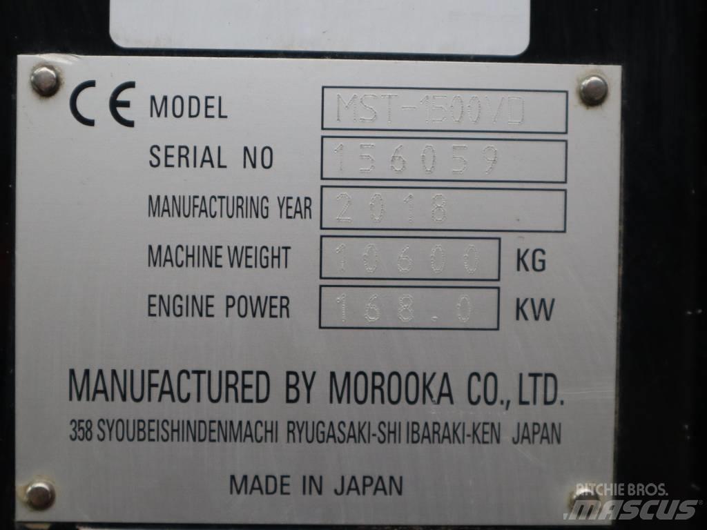 Morooka MST 1500 V D Верижни дъмпери