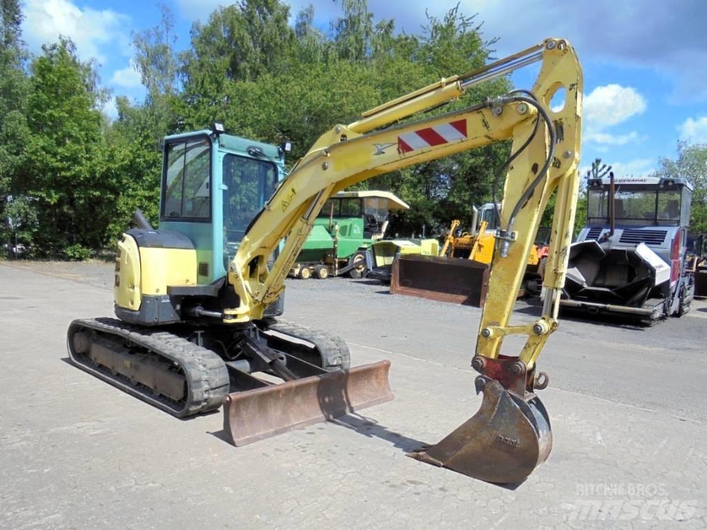 Yanmar Vio 57-U Мини екскаватори < 7 т