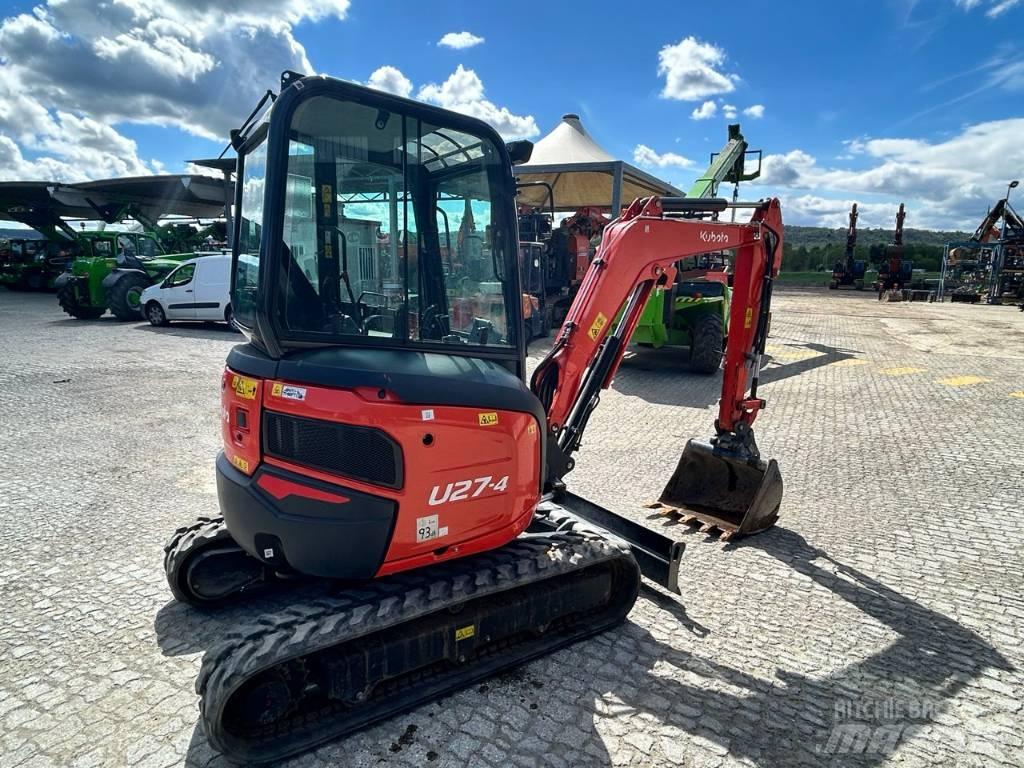 Kubota u27 hi Мини екскаватори < 7 т