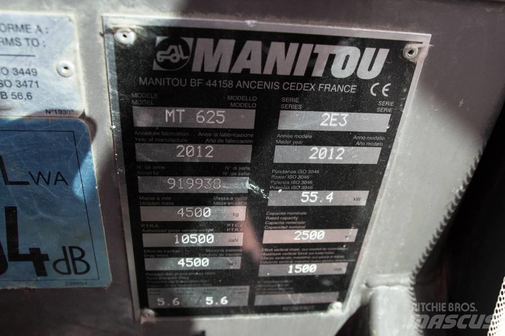 Manitou MT625 Телескопични товарачи