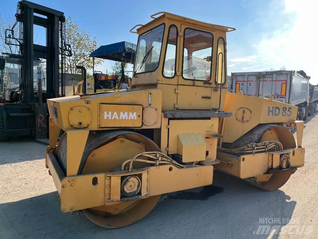 Hamm HD 85 Двойни барабанни ролки

