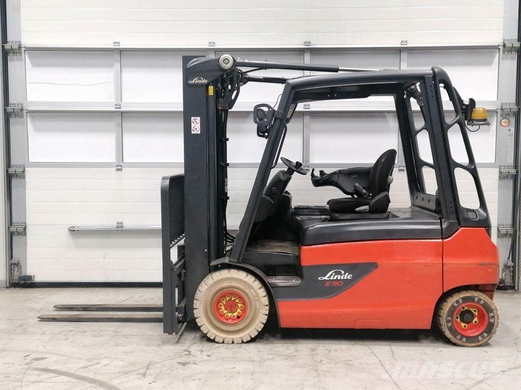 Linde E30L-01 Електрически вилични кари-повдигачи