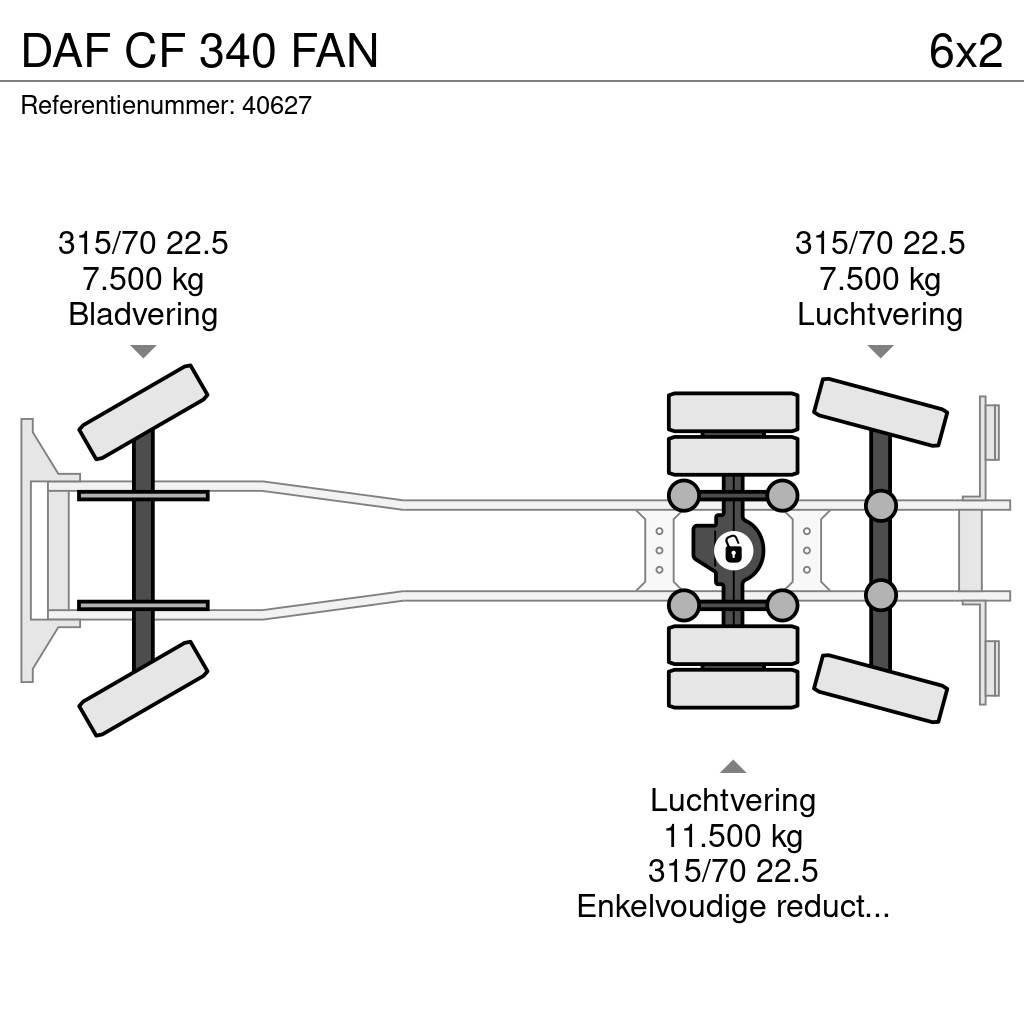 DAF CF 340 FAN Камиони за отпадъци