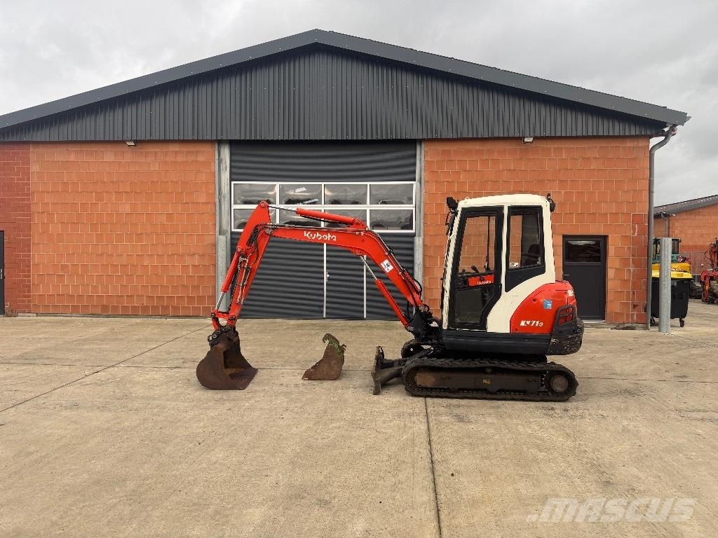 Kubota KX 71-3 Мини екскаватори < 7 т