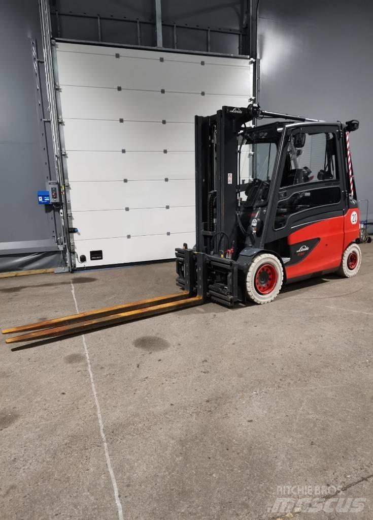 Linde E50HL-01/600 Електрически вилични кари-повдигачи