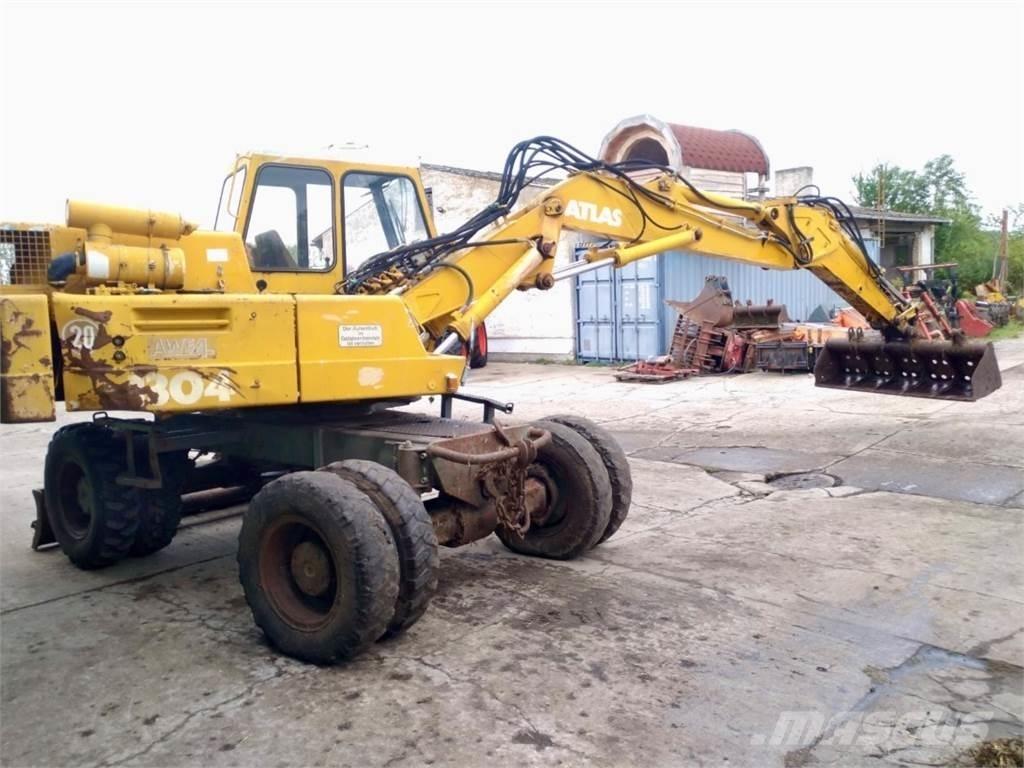 Atlas 1304 Колесни екскаватори