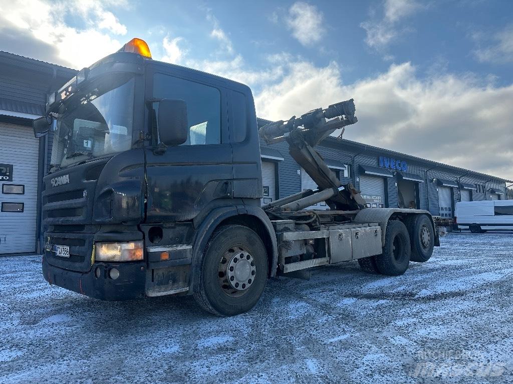 Scania P420 6x2*4 Камиони с кран с кука