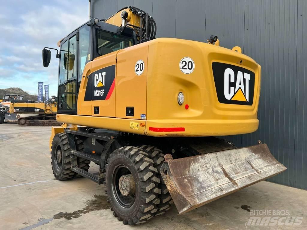 CAT M316F Колесни екскаватори