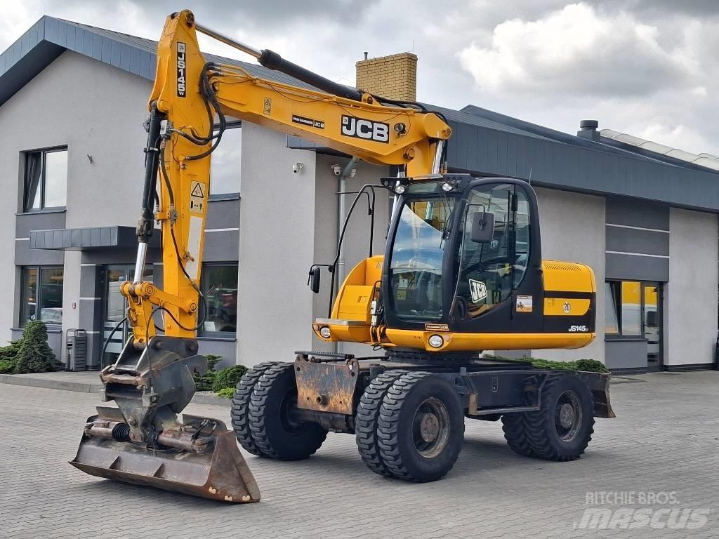 JCB JS 145 W Колесни екскаватори