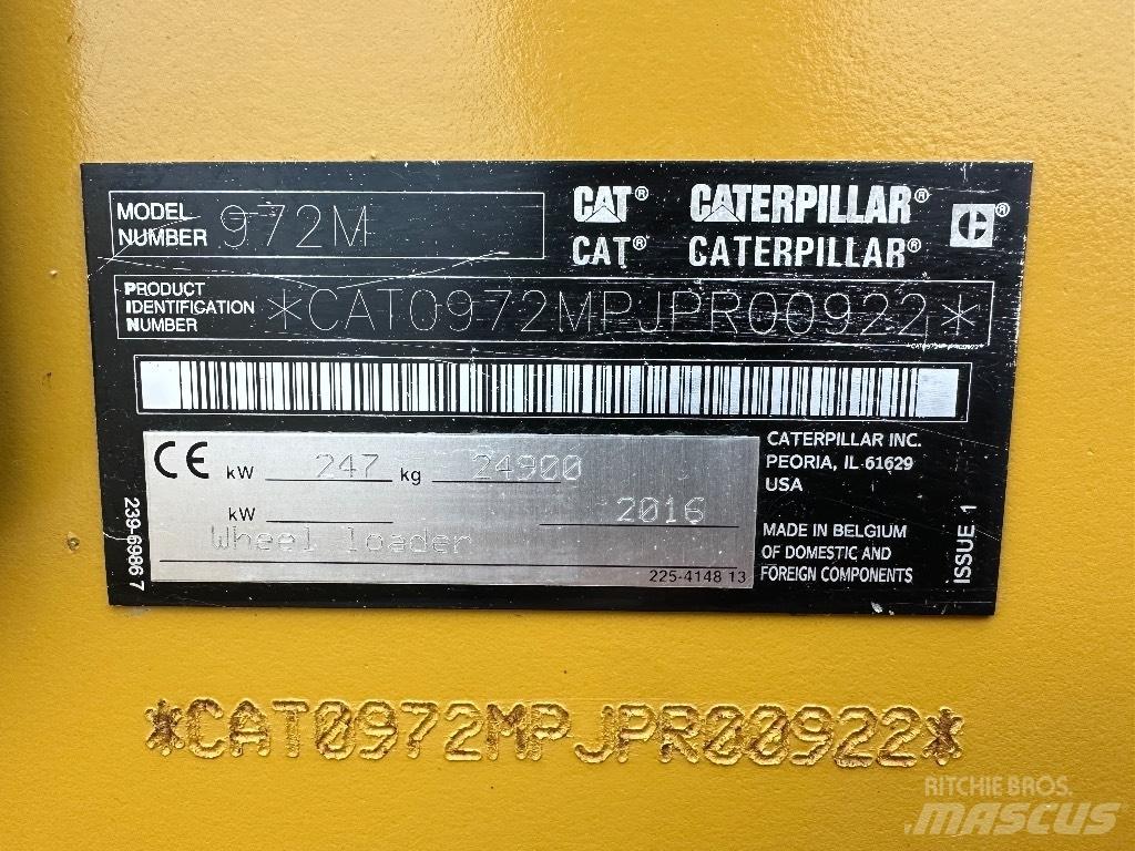 CAT 972 M Колесни товарачи