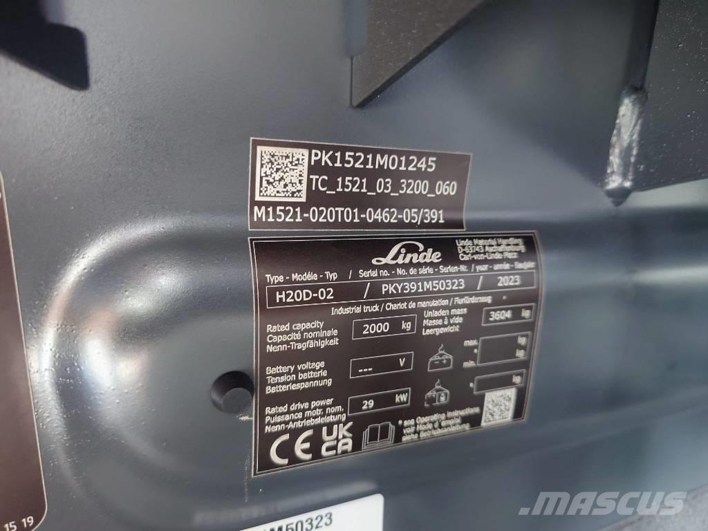Linde H 20 D Дизелови камиони