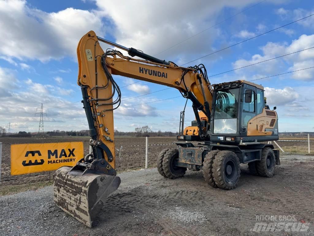 Hyundai HW140 Колесни екскаватори