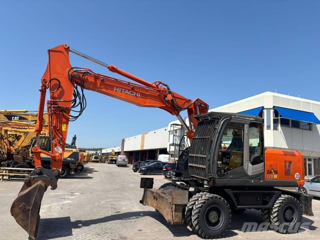 Hitachi ZX 170 W-3 Колесни екскаватори