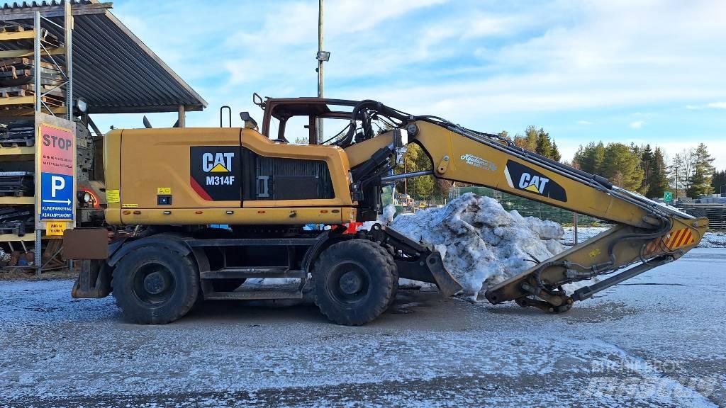 CAT M314F Колесни екскаватори