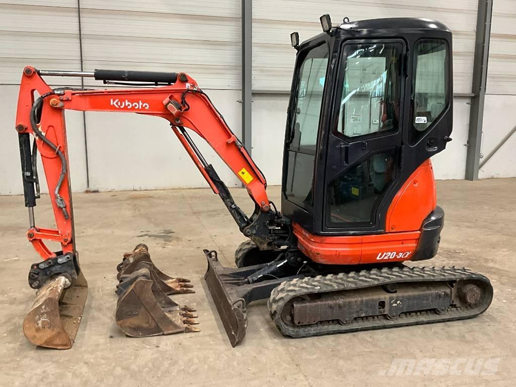 Kubota U 20-3 A Мини екскаватори < 7 т