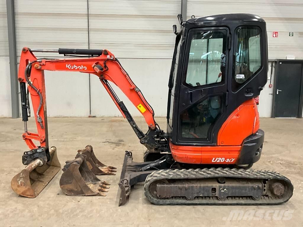 Kubota U 20-3 A Мини екскаватори < 7 т