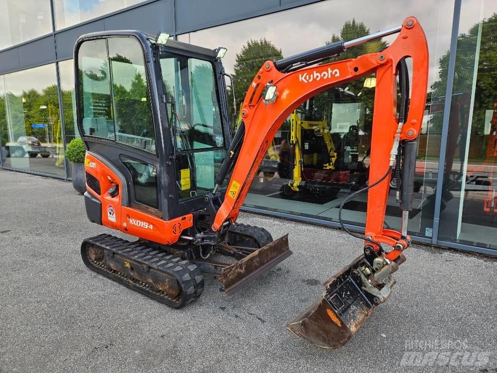 Kubota KX 019-4 Мини екскаватори < 7 т