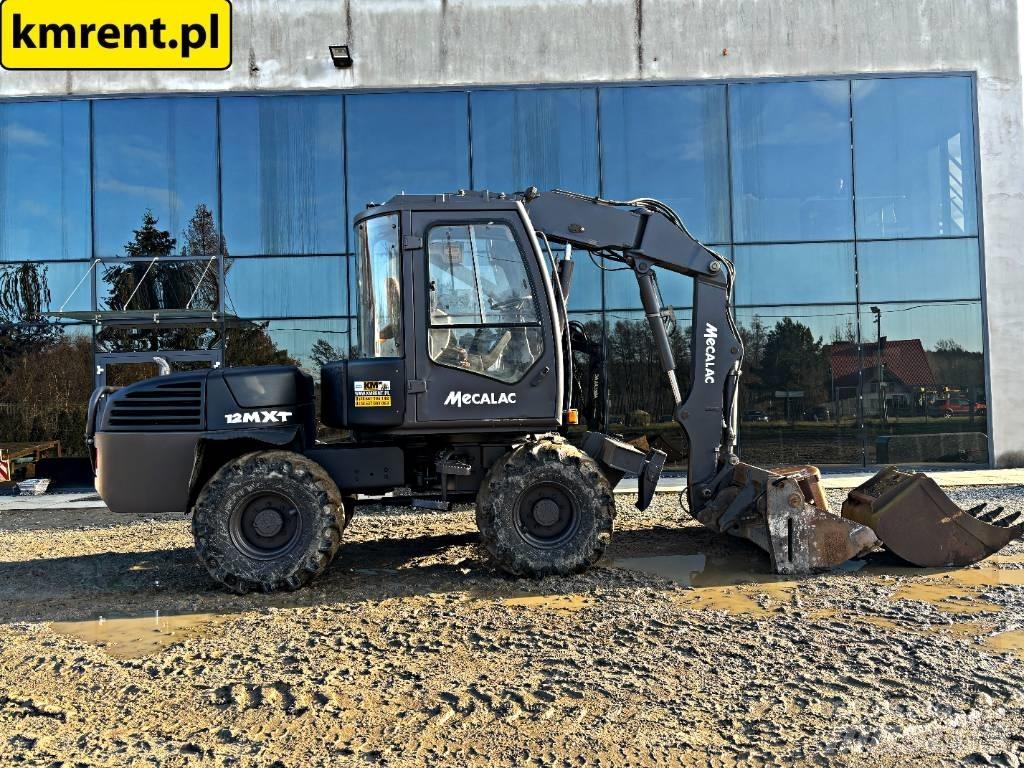 Manitou 12 MXT Товарач със заден ексватор